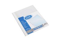 BANTEX 100550094 A5 generfd van polypropyleen folie 50 micronen, 20 verpakkingen met 100 documentenhoezen