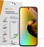 kwmobile 3x screenprotectors geschikt voor Google Pixel 8a - beschermende folie voor smartphone