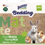 BUNNY NATURE Hennepvezel Mat - Zachte Ligmat 40x25 cm - Bruin