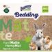 BUNNY NATURE Hennepvezel Mat - Zachte Ligmat 40x25 cm - Bruin