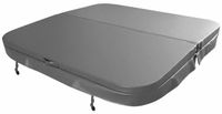 W'eau spacover 230 x 230 cm - Grijs - Radius 18 cm