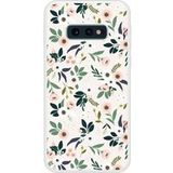 Samsung Galaxy S10e Flowers Verstevigd hoesje met sublimatie bedrukking