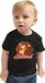 Bellatio Decorations Shoppartners Bv Zwart fan t-shirt voor babys - Holland met cartoon leeuw - Nederland supporter - Koningsdag / EK / WK shirt / outfit 68