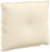 vidaXL Coussin de dossier crème 60 x 50 cm velours côtelé