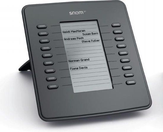 Snom M85 - Draadloze telefoon - Zwart