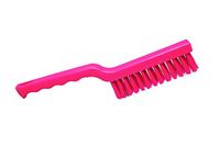 Maya Professional Tools 50153-3 smalle machine- of visborstel, FBK/levensmiddelhygiëne, 275 mm x 20 mm, rood