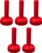 Farmoxa BV Speen voor Drencherfles – Drencher speen voor kalveren - (5 Stuks) - Rood