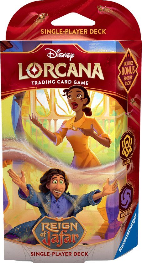 Ravensburger Disney Lorcana: Reign of Jafar Tiana & Bruno Starter Deck