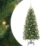 vidaXL Kunstkerstboom Groen 120 cm PE en PVC
