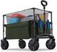 LifeGoods Bolderkar - 230L - Opvouwbaar - 100KG - Verhoogbaar - Met Beschermhoes - Bolderwagen - Groen