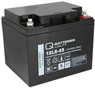 Q-Batteries 12LS-45 12V 45Ah lood-vlies-accu/AGM VRLA met VdS