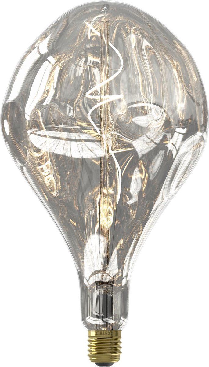 Calex ORGANIC Silver LED Lamp - E27 - 6W - Zilver