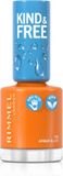 Rimmel London Kind & Free Nail Polish 170 Amber Blaze 8 ml
