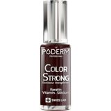 PODERM Nagelverharder Lak – Rood Zwart – 8ML