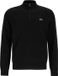 Lacoste Pullover Zipper Zwart - Maat XL - Heren