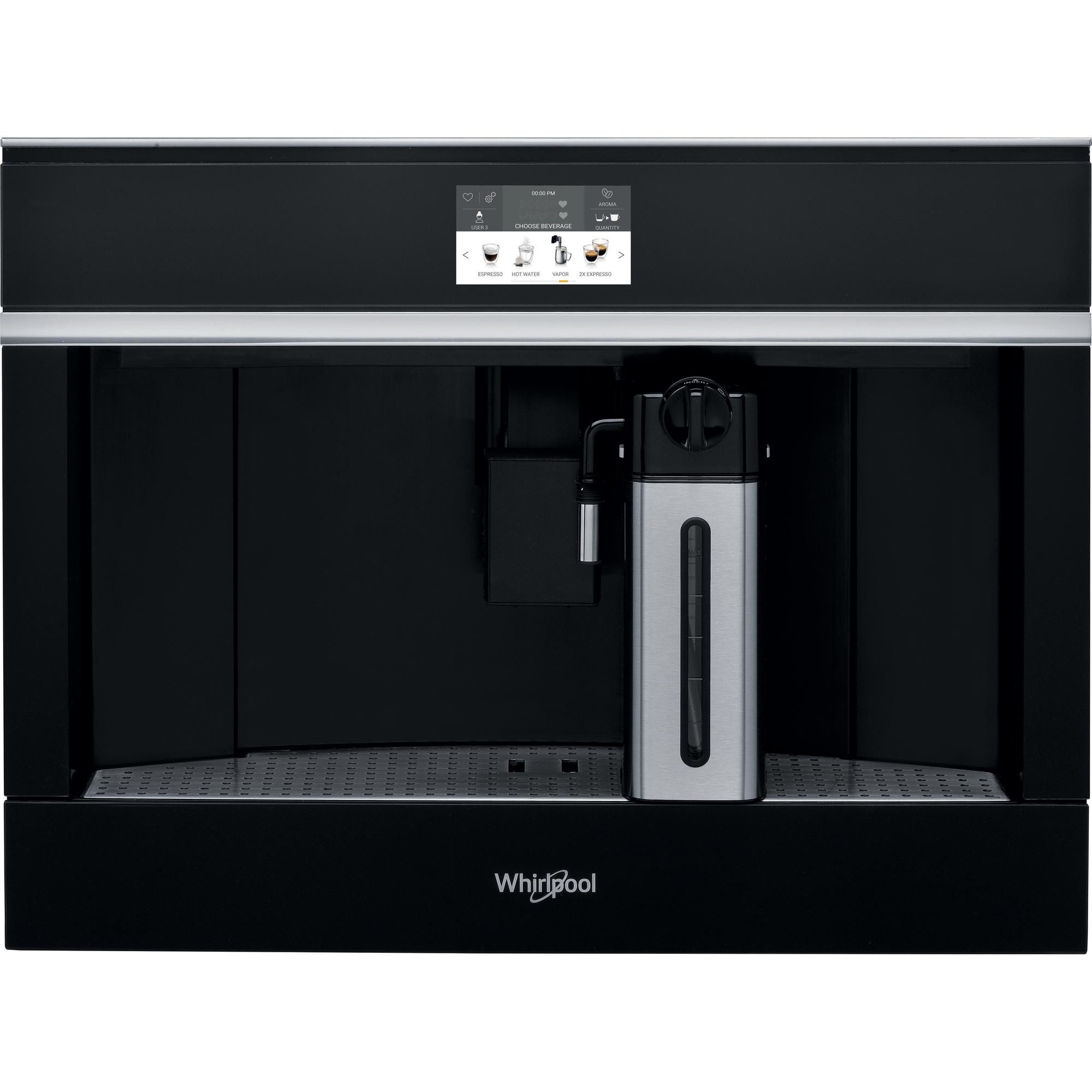 Whirlpool W11 CM145 Volledig Automatische Espressomachine - Ingebouwd - 2.5 l - Zwart
