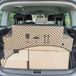 Relaxdays filet de coffre de voiture - 80 x 62 cm - élastique - avec crochets - universel - noir