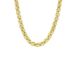 Lucardi Anaulle Ketting voor Dames - Goudkleurig Staal - 47 cm - Camille Collectie