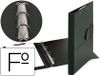 Saro 1500 ringband met 4 ringen, zwart