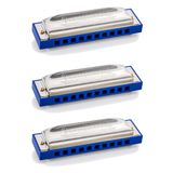Hohner Penta Harp pack débutant harmonica C-A-G (Do-La-Sol)