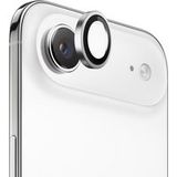 Blueo Film de protection Caméra Arrière Metal Frame pour Apple iPhone 17 Air, Verre Trempé, Argenté