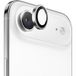 Blueo Film de protection Caméra Arrière Metal Frame pour Apple iPhone 17 Air, Verre Trempé, Argenté