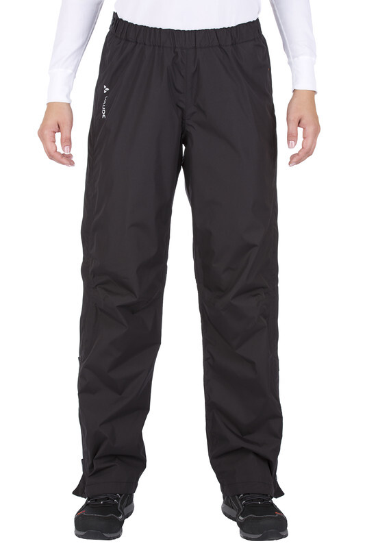 Vaude Women s Fluid Full-Zip Pants zwart