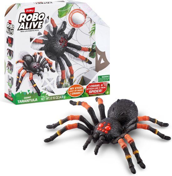 Robo Alive Giant Tarantula ZURU - Speelfiguur - 3+ jaar