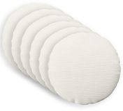 vidaXL - Kussensloop - 6 stuks - HEERLEN - Crèmekleurig - Ø 60 cm - corduroy