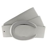Vanzetti Leren riem 33mm Leather Belt W95 Light Grey grijs