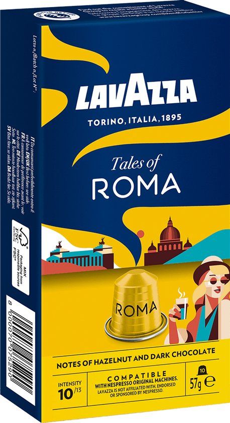 Lavazza Tales of Roma - 10 koffiecups