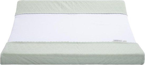 Baby's Only Gebreide baby aankleedkussenhoes - Reef - Ash Mint - 45x70 cm