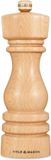 Cole & Mason London Natural Beech Salt Mill 18 cm