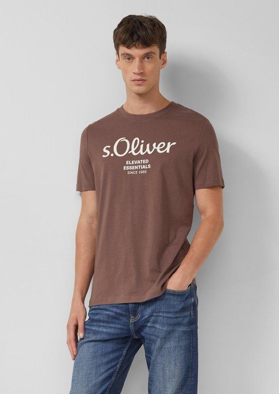 s.Oliver T-shirt bruin M