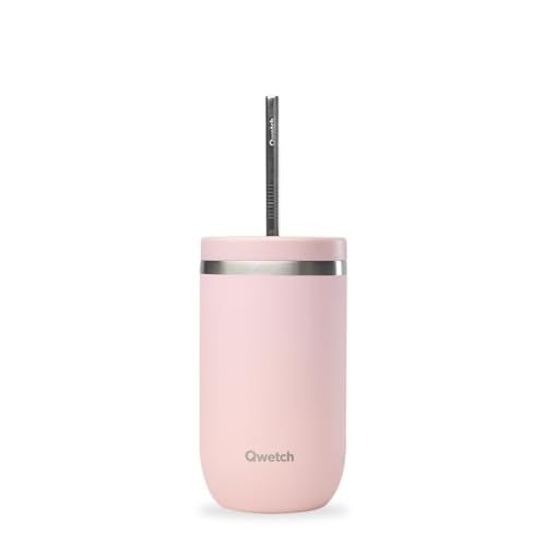 Qwetch Cold Cup Thermosbeker, 470 ml, pastelroze