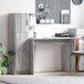 Maison Exclusive Bureau Sonoma gris 133,5 x 50 x 124 cm 2 pièces.