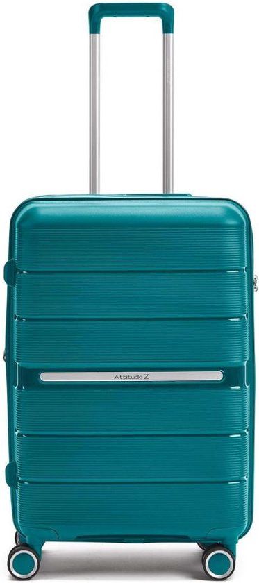 Attitudez EliteZ Reiskoffer Medium Coral Blue 67cm - Hardcase - TSA-slot - 70L
