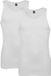 Alan Red Singlets Oakland (2-pack) - Ronde hals - Wit
