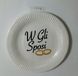 SWEEPING PARTY bord W I SPOSI 21 cm 6 stuks party ALLESTIMENTO buffet, absorberend, uniek