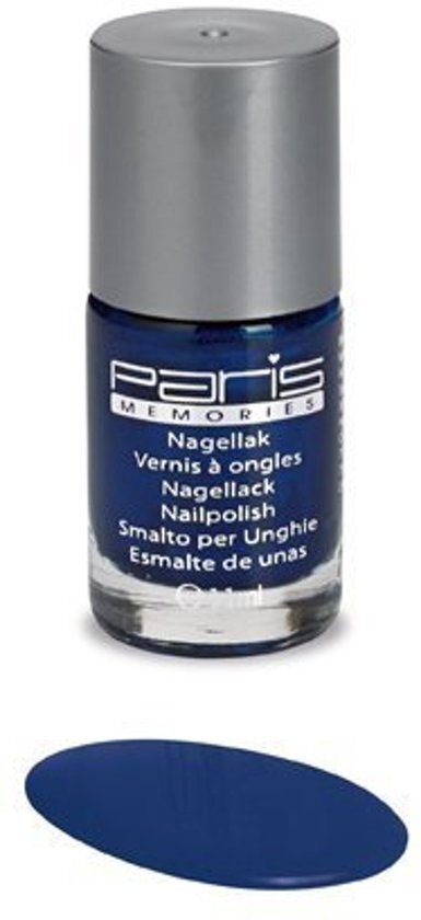Paris Memories - Nagellak - kobaltblauw metallic - nummer 288 - 1 flesje met 11 ml.
