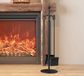 Unyqoos® Set de cinq pièces d'outils de cheminée pour l'entretien des poêles à bois