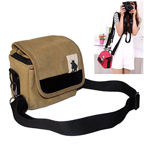 ENJOY-UNIQUE Camera tas voor Canon EOS Compact System Camera - Kaki