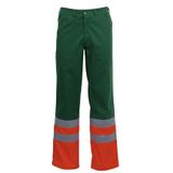 Havep Werkbroek High Visibility 8397 - Flessengroen/Fluo Oranje - 48