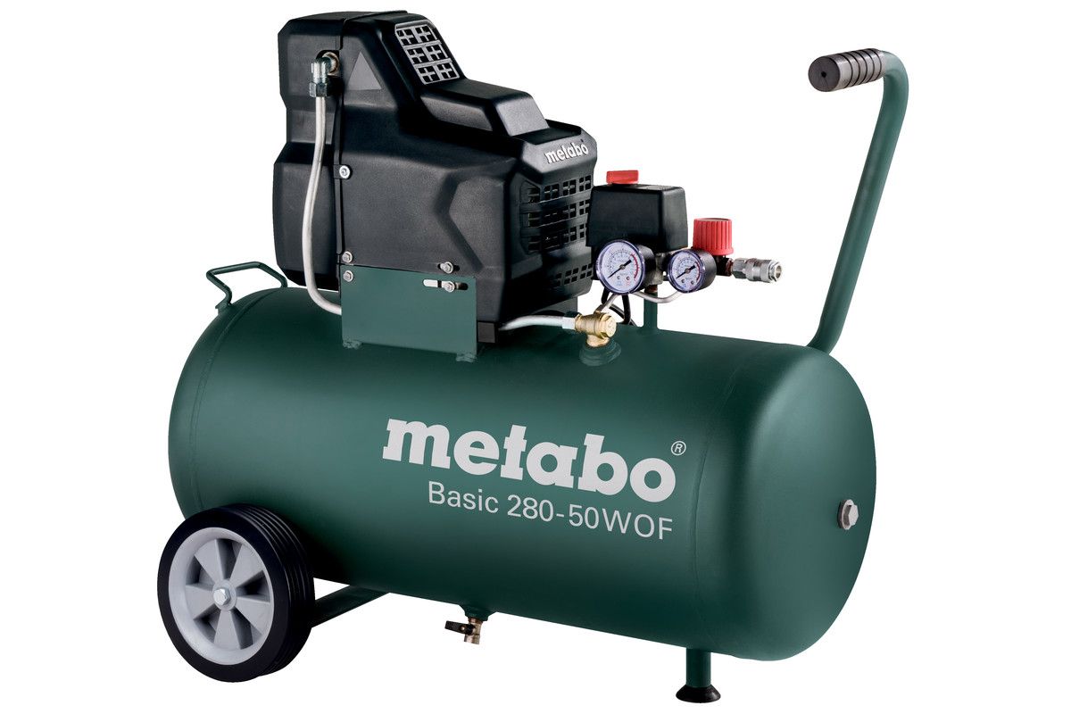 Metabo BASIC 280-50 W Luchtcompressor - 1700W - 280 l/min