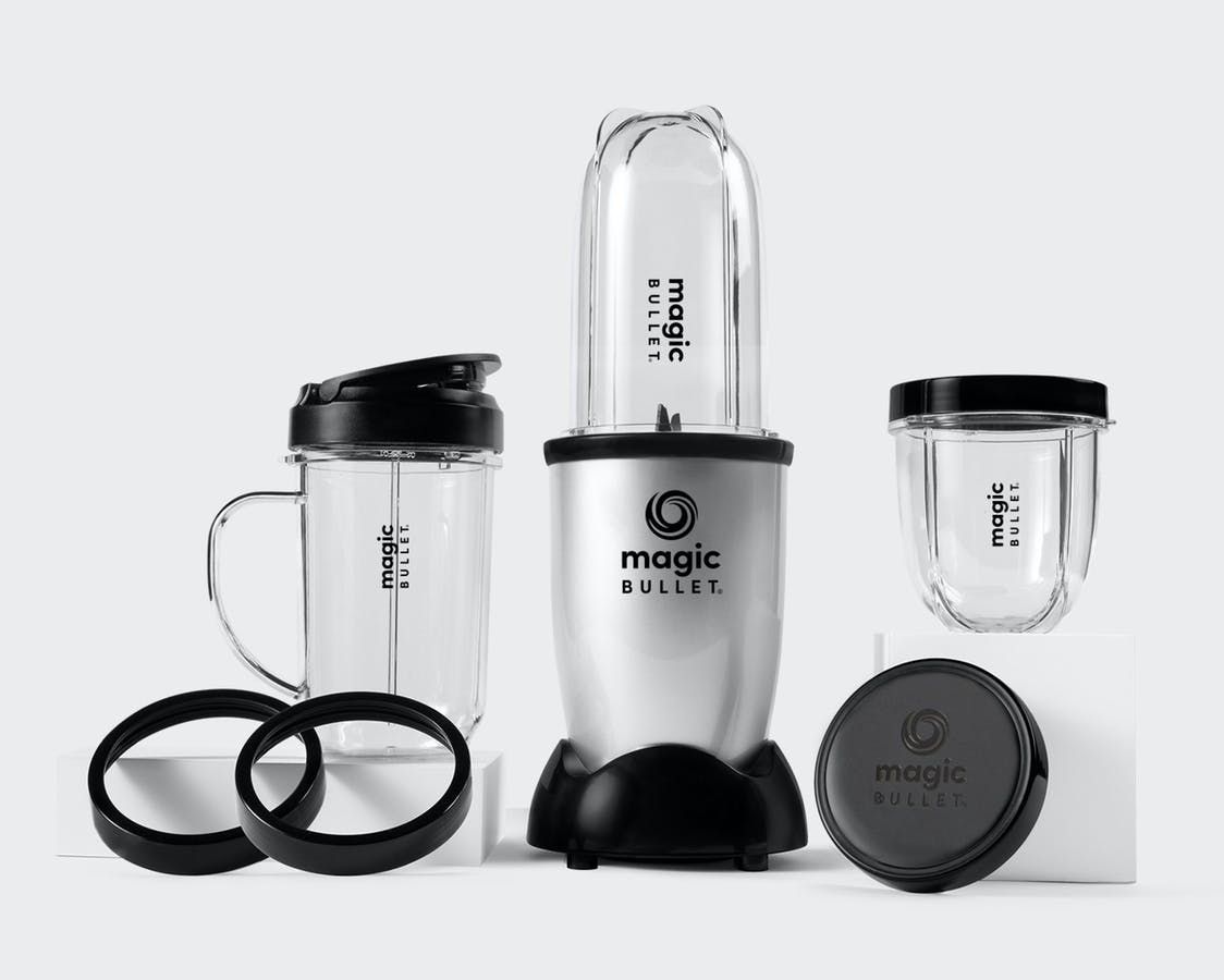 NutriBullet Magic Bullet Original Blender - Zilver - 250W - Incl. Receptenboek