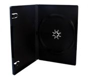 Unbekannt Economy DVD doosjes, 14 mm, Zwart, 100-stuks