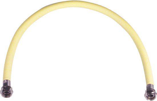 Basic Gasslang 80cm RVS Ecoflex Gasfornuis/Oven M24/1.5 mm