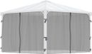 Canopia set van 4 klamboes voor tuinhuisjes - Noir