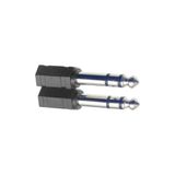 Stagg AC-PMSJFSH Adapter Mini Jack Socket Stereo, 3,35 mm/Mono Jack Plug 2 Stuks