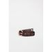 Tommy Hilfiger Th Chic 2.5 Ceinture en cuir tissé Noyer Riche Taille : 95 | Ceintures Outlet | Femme | Marron